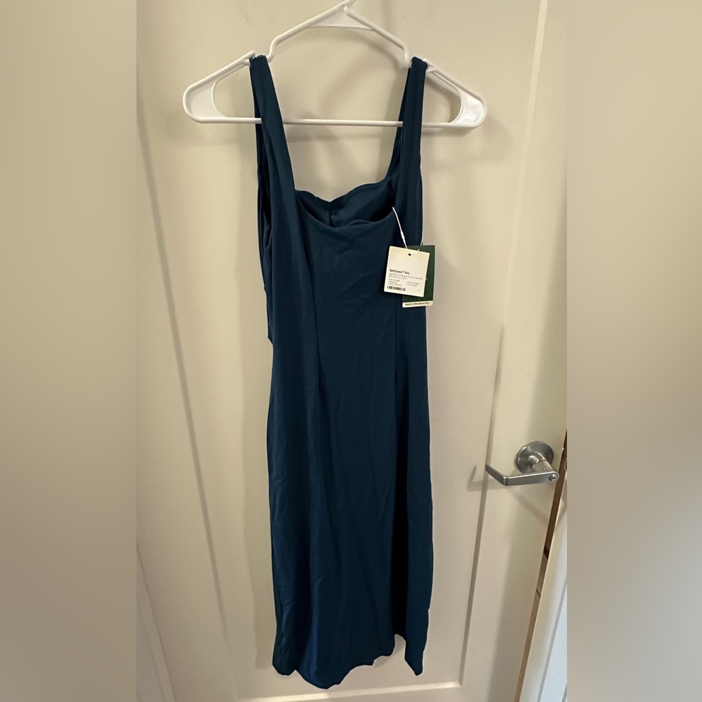 Halara Square Neck Backless Corset
Ruched Split Bodycon Midi Dress - Picture 9 of 11